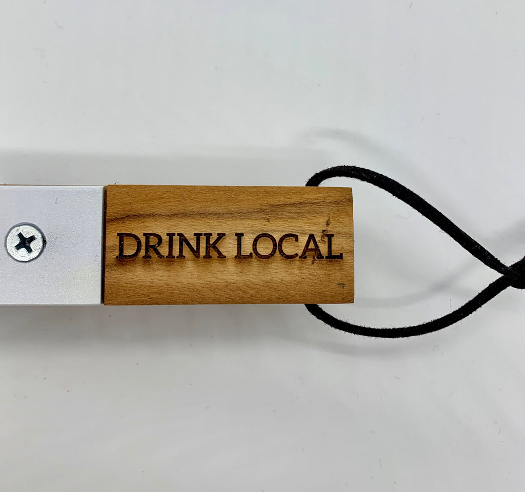Wooden Bottle Opener - Drink Local