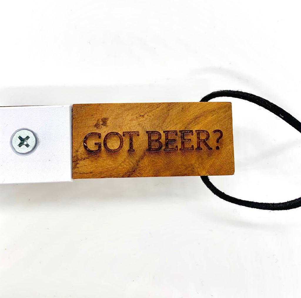 Wooden Bottle Opener - Got Beer?