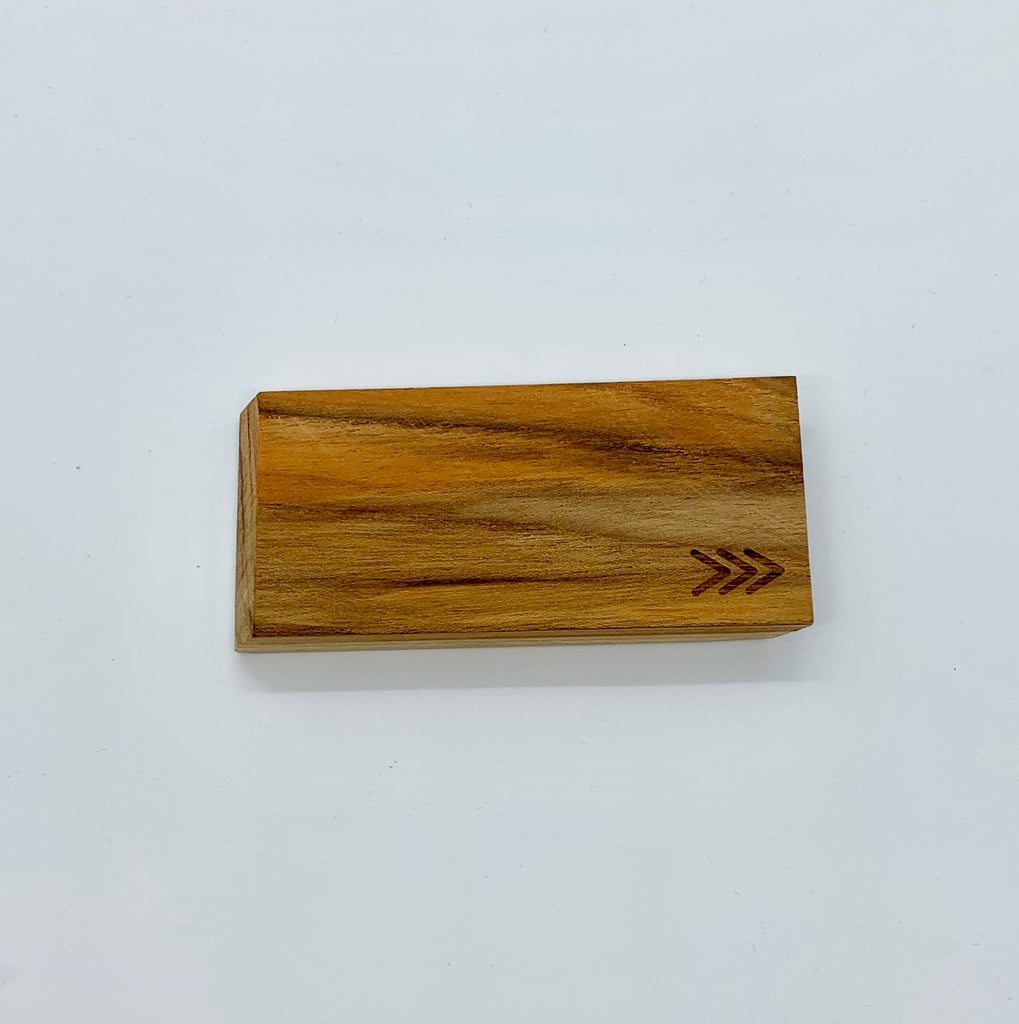 Flat Wooden Bottle Opener - Arrows